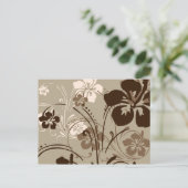 トロピカルセレナーデ(ブラウン)ポストカード ポストカード (スタンド正面)