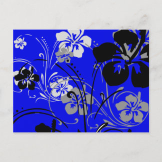 トロピカルセレナーデ（ブルー）ポストカード ポストカード