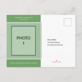 トロピカルセーブ・ザ・デート案内フォトポストカード 案内ポストカード (裏面)