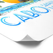 トロピカルセーリングカボサンルーカスメキシコ ポスター (角)