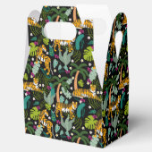 トロピカルタイガーブラック植物性ジャングルサファリキャッツ フェイバーボックス (オープン)