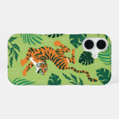 トロピカルタイガー iPhone 16ケース (裏面横)