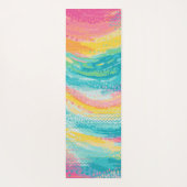 トロピカルタイドプールドリームズ ヨガマット (裏面)