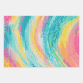 トロピカルタイドプールドリームズ ラッピングペーパーシート (正面)