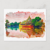 トロピカルタイビーチパラダイストラベル ポストカード (正面)