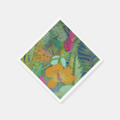 トロピカルタペストリーII スタンダードカクテルナプキン (角)