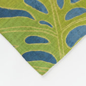 トロピカルタペストリーII フリースブランケット (角)