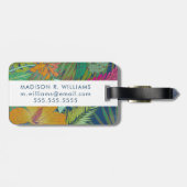 トロピカルタペストリーII ラゲッジタグ (裏面横)