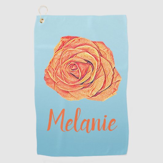 トロピカルタンゲリン ゴルフタオル (正面)