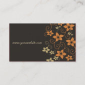 トロピカルチョコレートフローラ名刺 名刺 (裏面)
