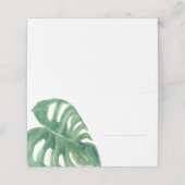 トロピカルチーズプラント座席表(空白の) プレイスカード (外部開封)