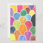 トロピカルツーッティフルッティサマーセカンド誕生日 招待状 (裏面)