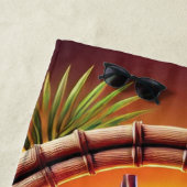 トロピカルティキサンセット ビーチタオル (インサイチュ)