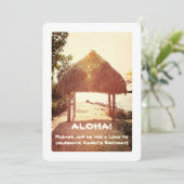 トロピカルティキハットパーティー 招待状 (スタンド正面)