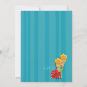 トロピカルティキバー招待状 招待状 (裏面)