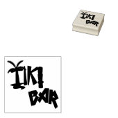 トロピカルティキバー ラバースタンプ (押印)