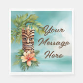 トロピカルティキパーティー スタンダードランチョンナプキン (正面)