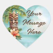 トロピカルティキパーティー ハートシール (正面)