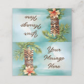 トロピカルティキパーティー プレイスカード (外部開封)