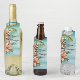 トロピカルティキパーティー ボトルネックタグ