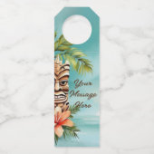 トロピカルティキパーティー ボトルネックタグ (裏面)