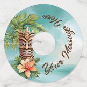 トロピカルティキパーティー ワイングラスタグ (正面)