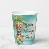 トロピカルティキパーティー 紙コップ (裏面)