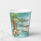 トロピカルティキパーティー 紙コップ (正面)