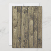 トロピカルティキライトスウィート16誕生日 招待状 (裏面)