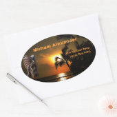 トロピカルティキ住所 シール (封筒)