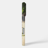 トロピカルティール(緑がかった色)コーブウィズロック&アイディリックビーチ Case-Mate iPhoneケース (裏面 / 右)