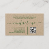 トロピカルテーマスパバス&体 名刺 (裏面)