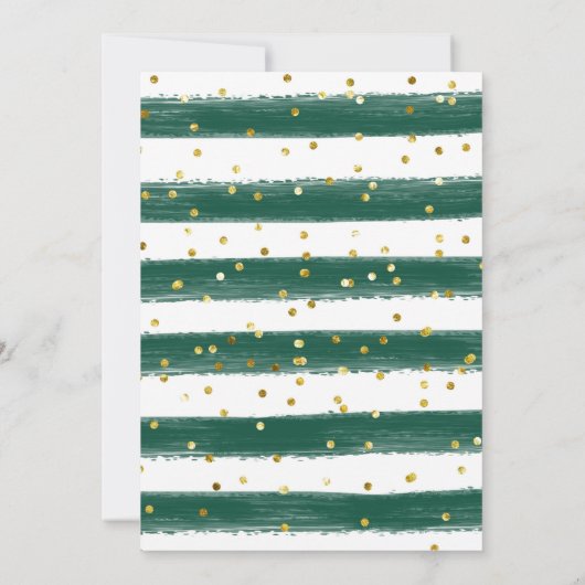 トロピカルディノオベビー赤ちゃんシャワー招待 招待状 (裏面)