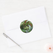 トロピカルデザインシール ラウンドシール (封筒)