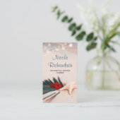 トロピカルデスティネーションウェディングプランナー 名刺 (スタンド正面)