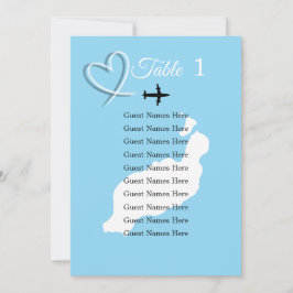 トロピカルデスティネーションランザロテスペインビーチ結婚式 招待状