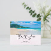 トロピカルデスティネーション シーニックビーチ サンクス ポストカード (スタンド正面)