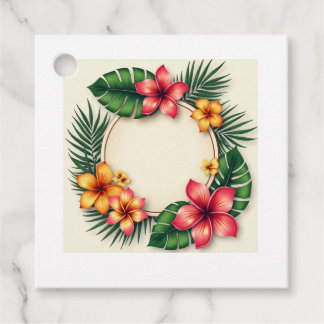 トロピカルデライトメッセージカード フェイバータグ