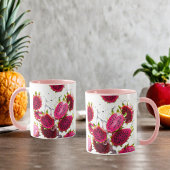 トロピカルデライト鮮やか- Dragon Fruit Mug マグカップ