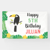 トロピカルトゥカントッティフルーツバースデーパーティー 横断幕 (横)