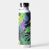 トロピカルトゥカ葉ンとアレパーソナライズされたインフォレスト ウォーターボトル (右面)