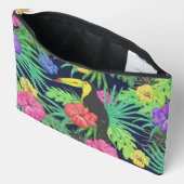 トロピカルトゥカ葉ンと熱帯雨林 アクセサリーポーチ (見開き)