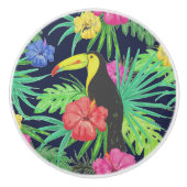 トロピカルトゥカ葉ンと熱帯雨林 セラミックノブ (正面)