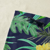 トロピカルトゥカ葉ンと熱帯雨林 ビーチタオル (インサイチュ)