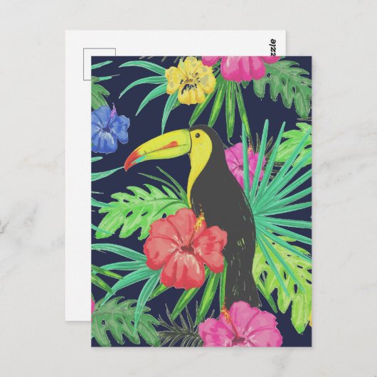 トロピカルトゥカ葉ンと熱帯雨林 ポストカード (正面/裏面)