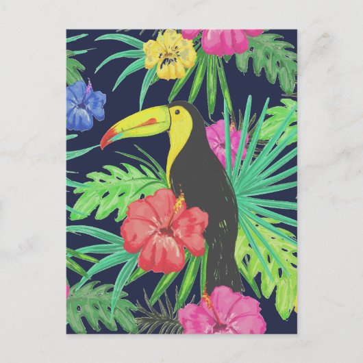 トロピカルトゥカ葉ンと熱帯雨林 ポストカード (正面)