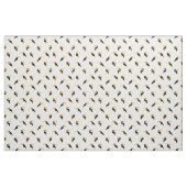 トロピカルトゥーカンエキゾチック鳥類白黒模様 ファブリック (ファットクウォーター)