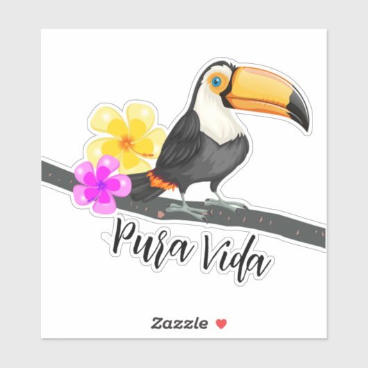 トロピカルトゥーカンコスタリカプラビダ シール (シート)