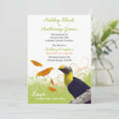 トロピカルトゥーカンデスティネーションウェディング披露宴のみ 招待状 (スタンド正面)