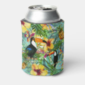 トロピカルトゥーカンパーティーパームモダンリンゴ 缶クーラー (缶裏面)